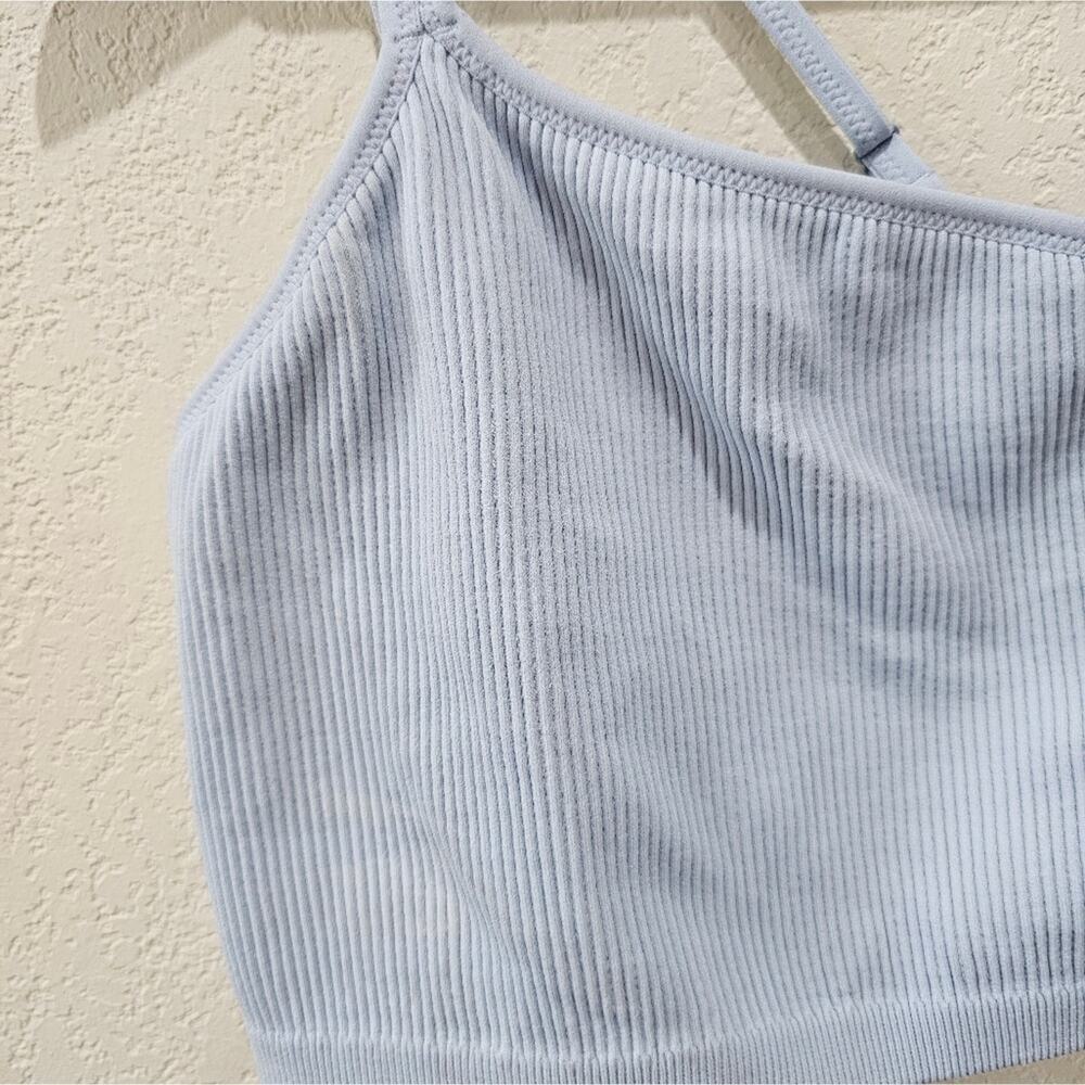 NWT Aerie Ribbed One Shoulder Top - Picture 3 of 8